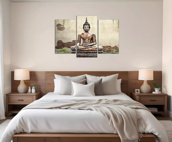 Obraz na plátně Sedící Budha