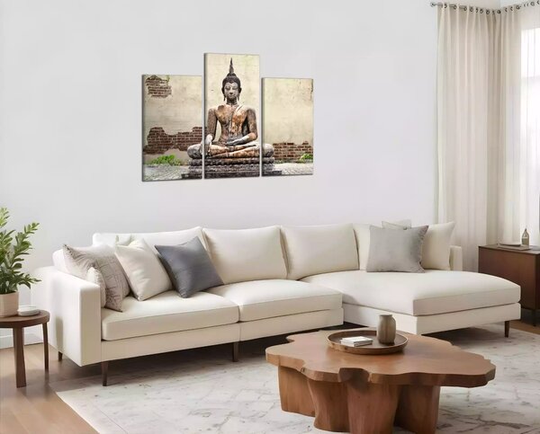 Obraz na plátně Sedící Budha