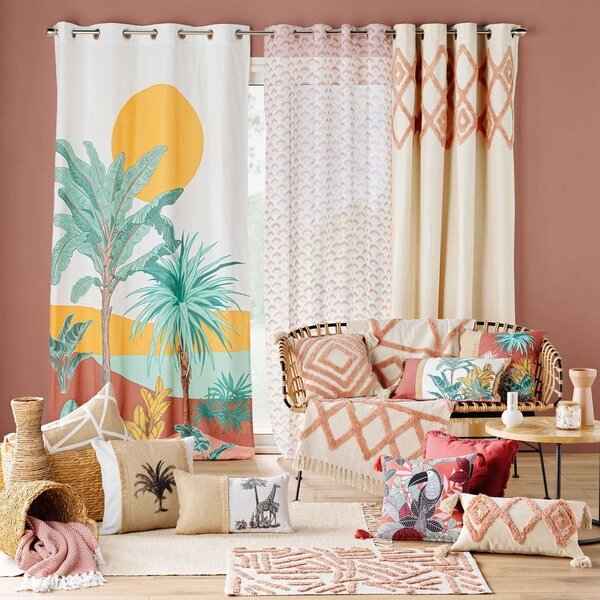 Růžovo-krémový pratelný koberec 60x90 cm Athena – douceur d'intérieur