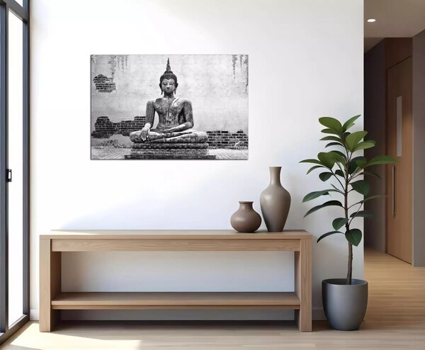 Moderní obraz Budha sedící