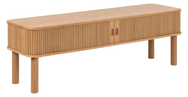 TV stolek v dekoru dubu v přírodní barvě 140x45 cm Langley – Actona