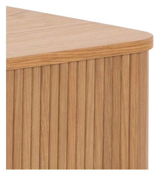 TV stolek v dekoru dubu v přírodní barvě 140x45 cm Langley – Actona