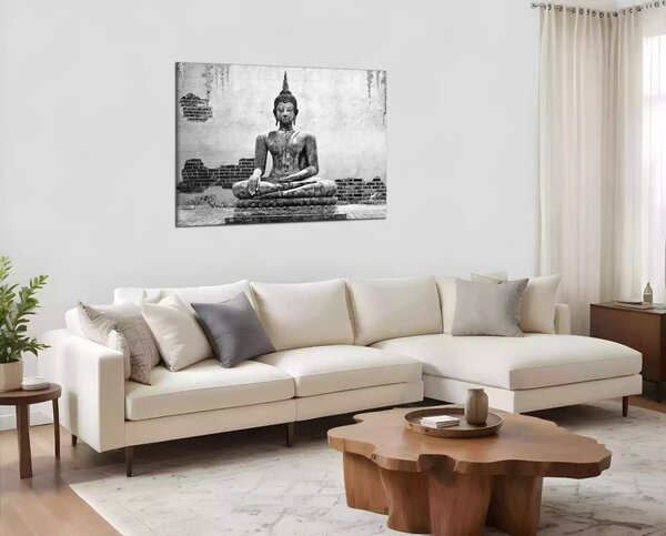 Moderní obraz Budha sedící