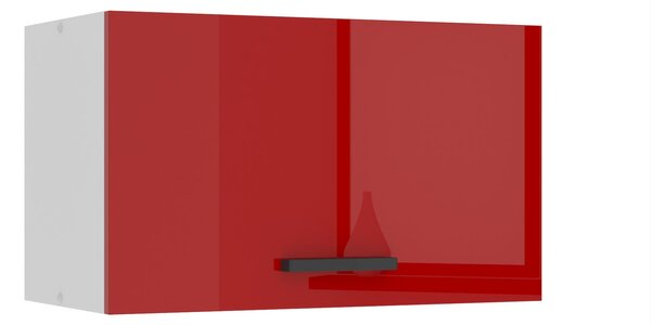 Kuchyňská skříňka Belini Premium Full Version nad digestoř 60 cm červený lesk