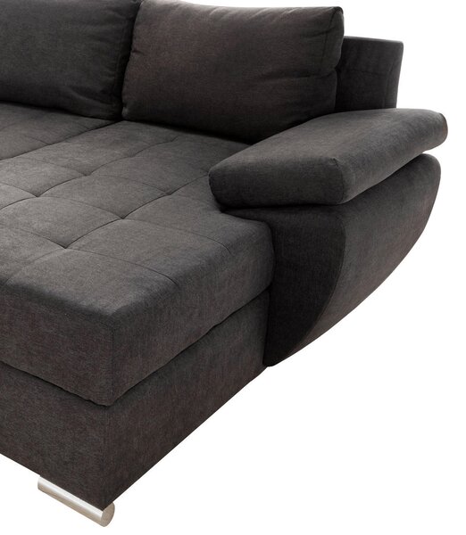 SEDACÍ SOUPRAVA, textil, hnědá P & B - Sedací soupravy, Online Only