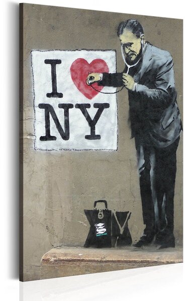 Obraz - I Love New York od Banksyho 40x60