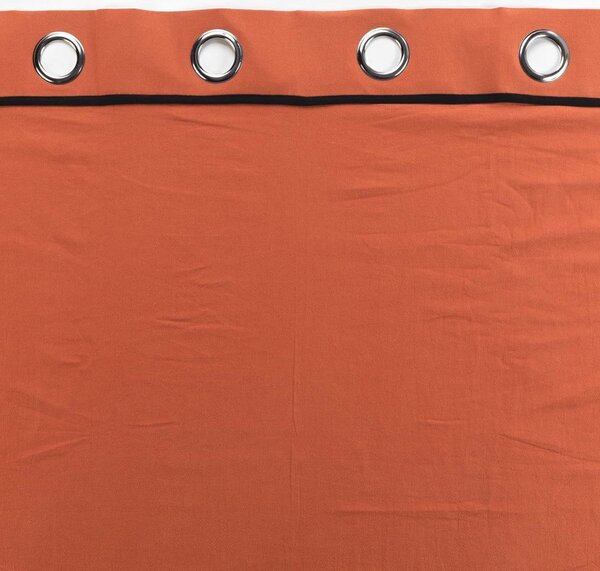 Závěs v cihlové barvě 135x240 cm Linette – douceur d'intérieur