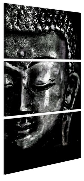 Obraz - Šedý Buddha 30x60