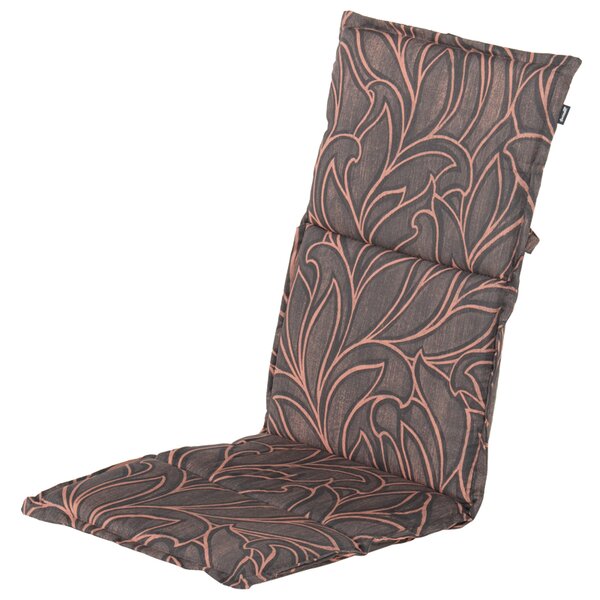 Indy orange+black polstr/potah na zahradní nábytek Hartman potah: 123x50x3cm polohovací židle