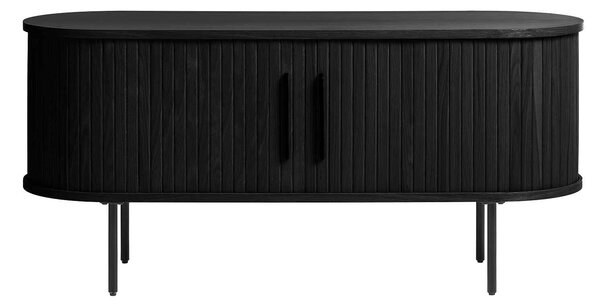 Designový TV stolek Vasiliy 120 cm černý dub