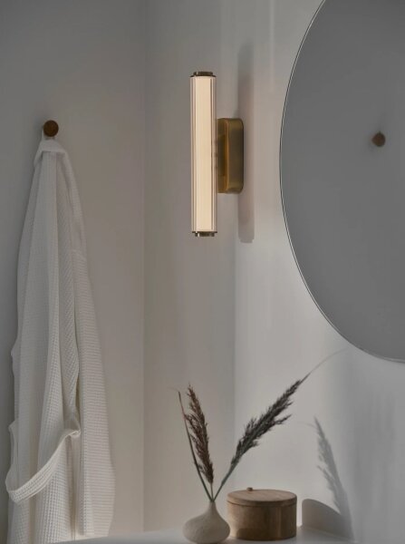 Nordlux - LED Koup nástěnné svítidlo VIRELLE LED/8W/230V 3000/4000K IP44 mosaz