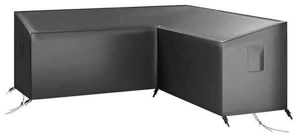 Outsunny ochranný potah na zahradní nábytek — voděodolný V‑tvarovaný potah, 420D Oxford s ochranou proti UV, odolný proti větru, 216 × 216 × 78 cm — č