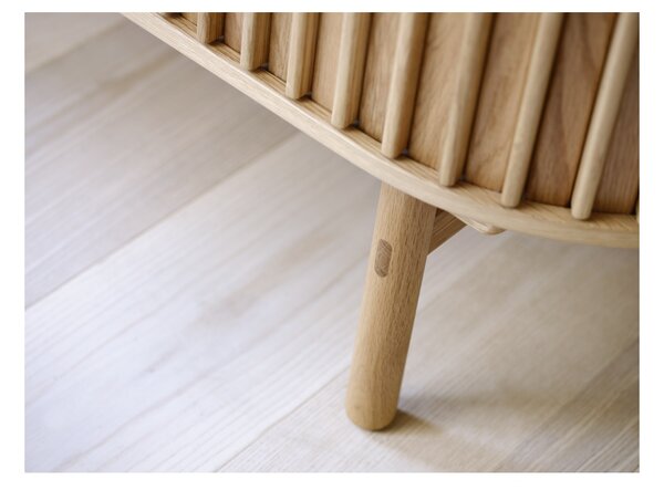 Designová skříňka Wally 125 cm přírodní dub