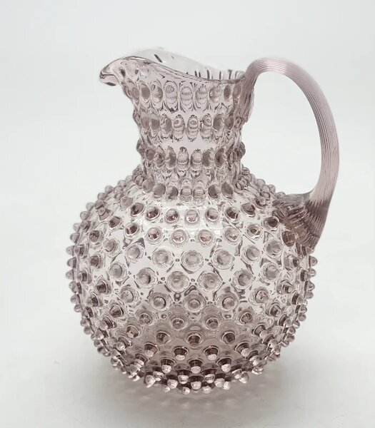 Sklárna Častolovice - Džbán 2l - Hobnail – Ananas – fialka - ametyst