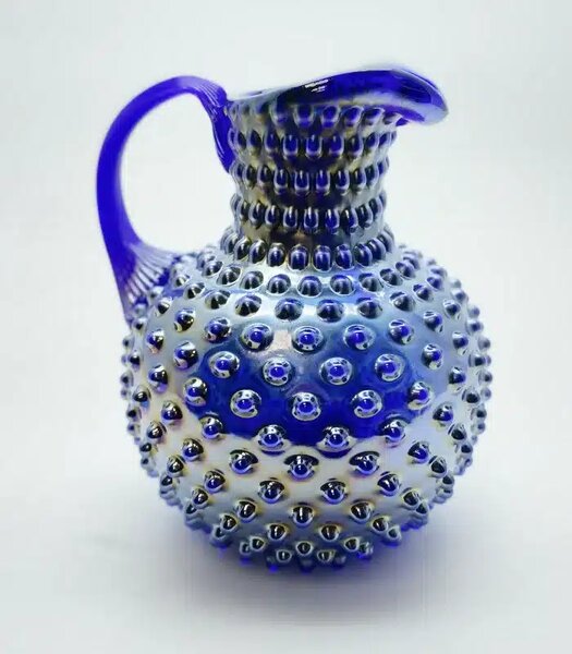 Sklárna Častolovice - Džbán 2l - Hobnail – Ananas – iris - limitovaná edice