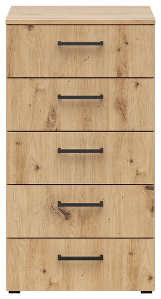 KOMODA, dub artisan, 45/83/40 cm Carryhome - Široké komody