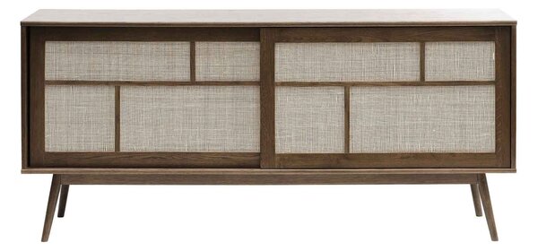 Designová komoda Tallys 180 cm kouřový dub