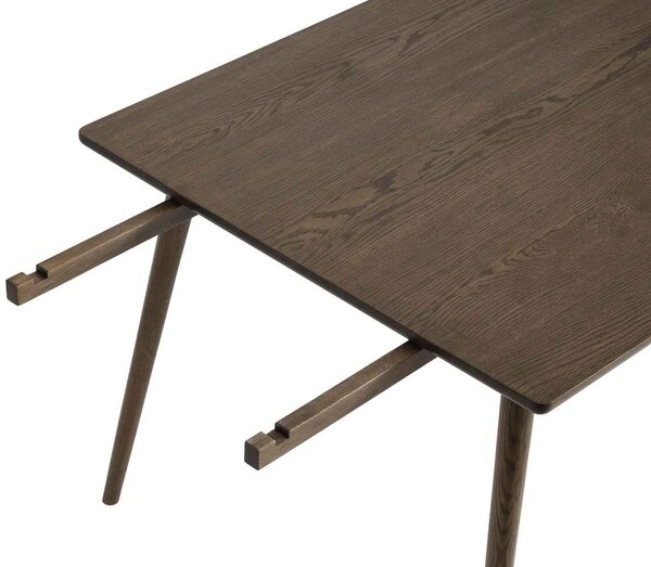 Designový jídelní stůl Tallys 150 cm kouřový dub