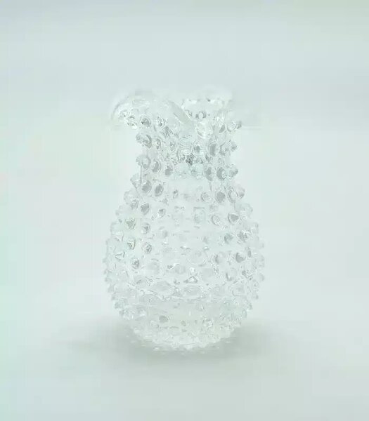 Sklárna Častolovice - Váza 18cm - Hobnail - Ananas – křištál
