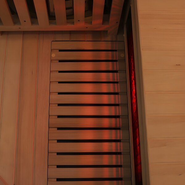 BPS-koupelny Kombinovaná sauna 2v1 HYD-7524 - Infrasauna + finská sauna 150x150, 4-5 osob
