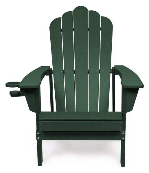 Zelené plastové zahradní křeslo Adirondack – Bonami Selection