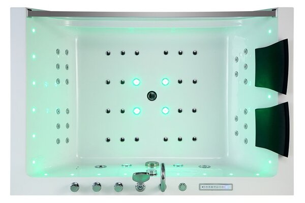 BPS-koupelny Hydromasážní vana HYD-NI937 180x120 s ohřevem vody