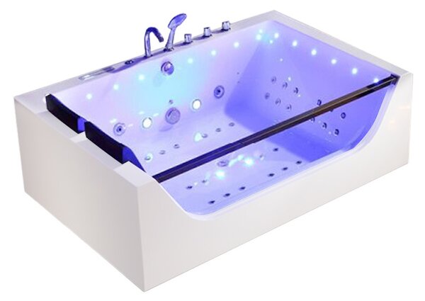 BPS-koupelny Hydromasážní vana HYD-NI937 180x120 s ohřevem vody
