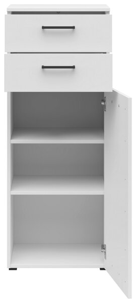 KOMODA, bílá, 45/115/40 cm Carryhome - Široké komody