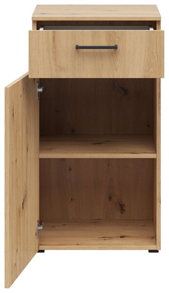 KOMODA, dub artisan, 45/83/40 cm Carryhome - Široké komody