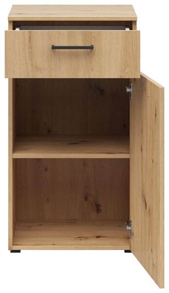 KOMODA, dub artisan, 45/83/40 cm Carryhome - Široké komody