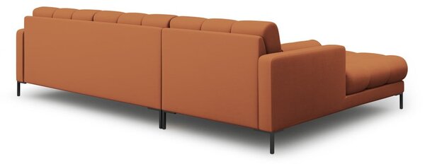 Rohová pohovka v cihlové barvě (levý roh) Bali – Cosmopolitan Design