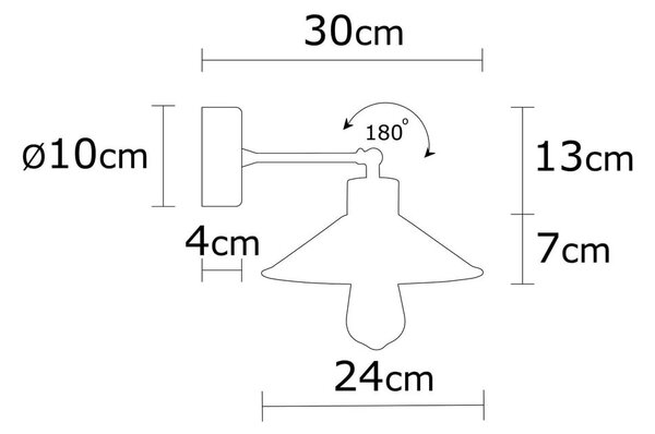 Tyrkysové/v přírodní barvě nástěnné svítidlo ø 24 cm Manavgat – Opviq lights