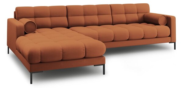 Rohová pohovka v cihlové barvě (levý roh) Bali – Cosmopolitan Design