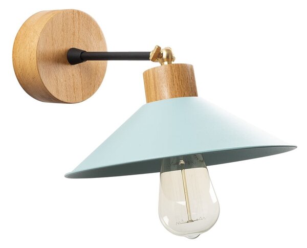 Tyrkysové/v přírodní barvě nástěnné svítidlo ø 24 cm Manavgat – Opviq lights