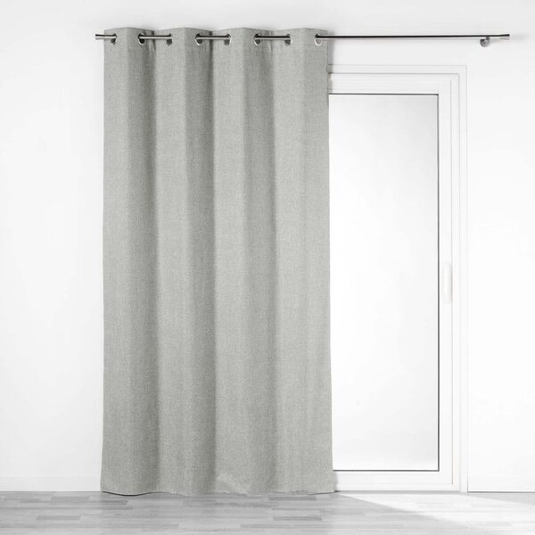 Světle šedý zatemňovací závěs 140x260 cm Crepuscule – douceur d'intérieur
