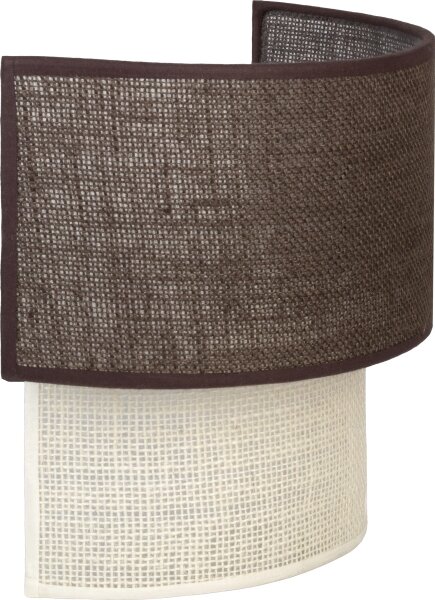 Brilagi - LED Nástěnné svítidlo BOHO ECO 1xE27/10W/230V hnědá/krémová