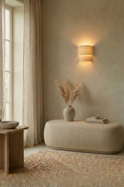 Brilagi - LED Nástěnné svítidlo BOHO ECO 1xE27/10W/230V krémová