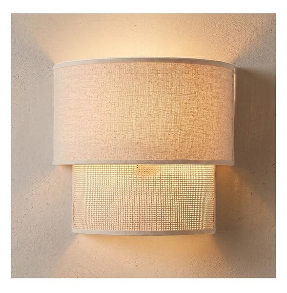 Brilagi - LED Nástěnné svítidlo BOHO ECO 1xE27/10W/230V krémová