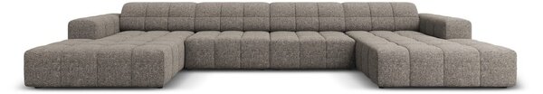 Tmavě šedá rohová pohovka (do "U") Chicago – Cosmopolitan Design
