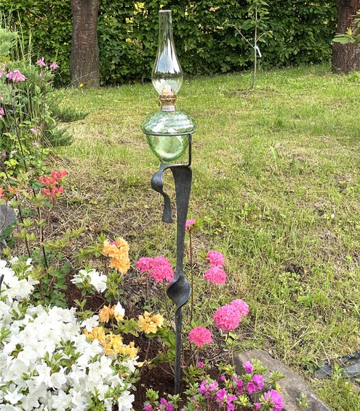 Sklárna Častolovice - Zahradní lampa kovářská - baletka