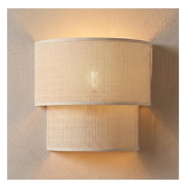 Brilagi - LED Nástěnné svítidlo BOHO ECO 1xE27/10W/230V krémová