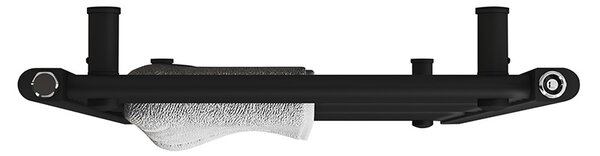 BPS-koupelny Koupelnový radiátor HYD-COR-BL-2 50x90 cm, černý