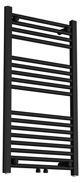BPS-koupelny Koupelnový radiátor HYD-COR-BL-2 50x90 cm, černý