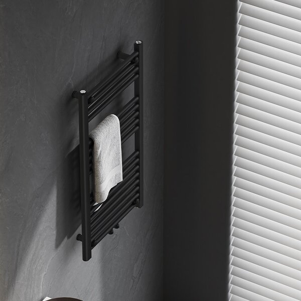 BPS-koupelny Koupelnový radiátor HYD-COR-BL-2 50x90 cm, černý