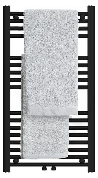 BPS-koupelny Koupelnový radiátor HYD-COR-BL-2 50x90 cm, černý