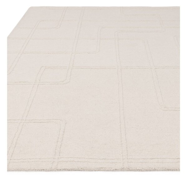Krémový ručně tkaný vlněný koberec 120x170 cm Ada – Asiatic Carpets