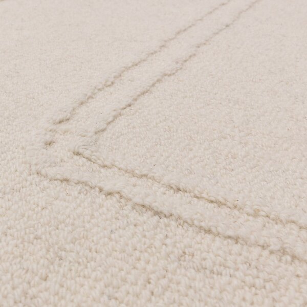 Krémový ručně tkaný vlněný koberec 120x170 cm Ada – Asiatic Carpets