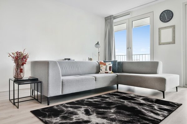 Černobílý koberec 200x280 cm Avanti – FD