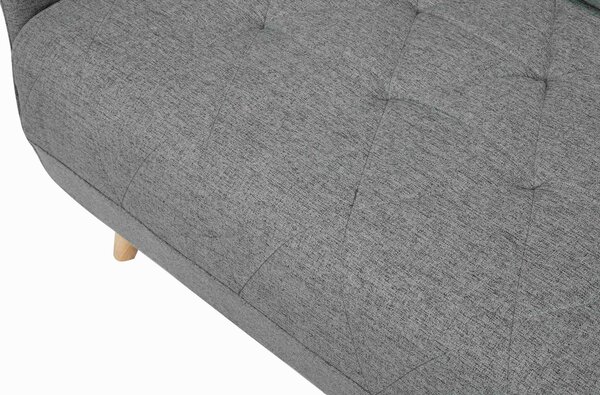 ROZKLÁDACÍ POHOVKA, textil, šedá Carryhome - Rozkládací pohovky, Online Only