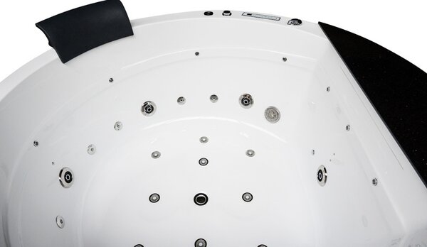 BPS-koupelny Hydromasážní vana HYD-DE916-155 155x155 s ohřevem vody